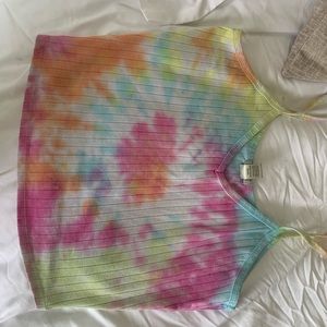 Bozzolo tie dye tank